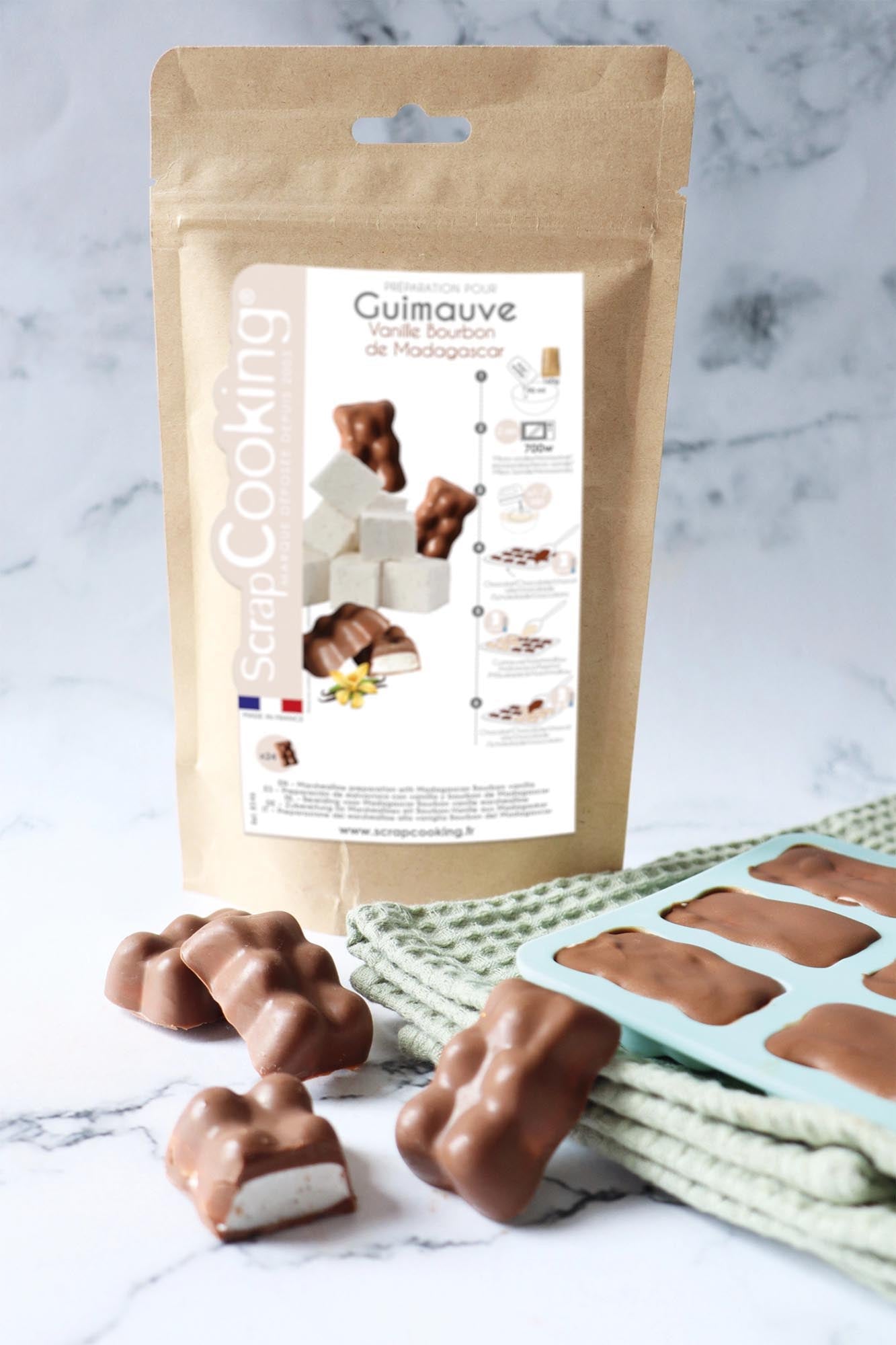 Fertigmischung für köstliche Vanille-Marshmallows, 160g, einfach zuzubereiten, ideal für Desserts und kreative Backideen.