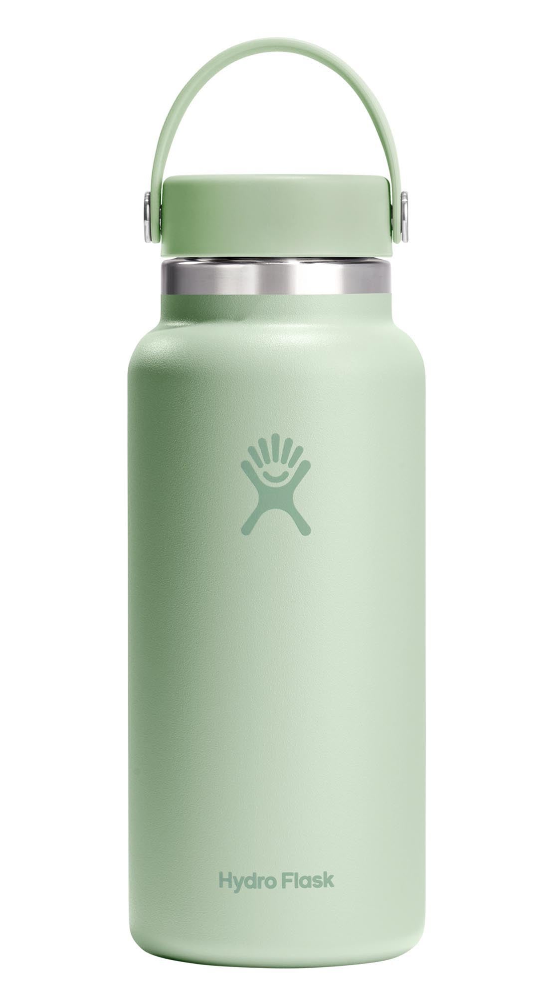 Trinkflasche Wide Flex Deckel 945ml aloe in präsentiert im Onlineshop von KAQTU Design AG. Trinkflasche ist von Hydro Flask