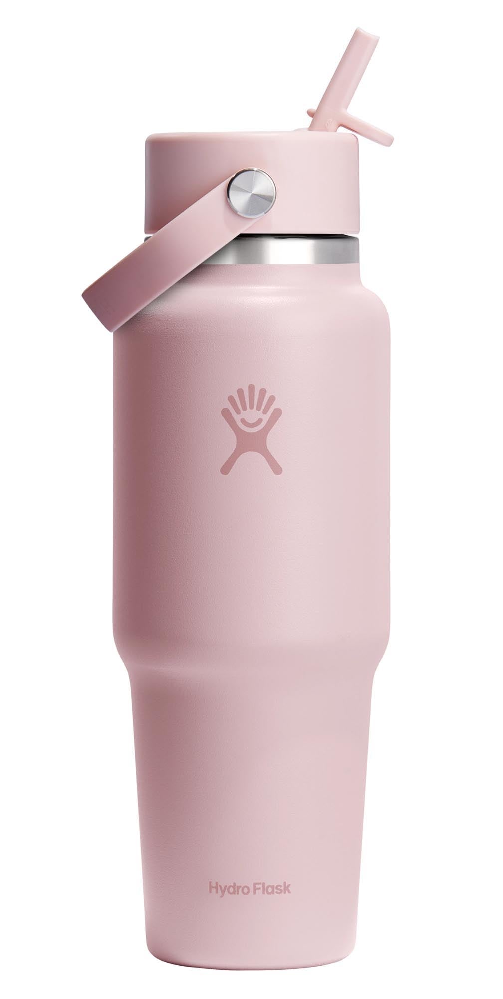 Trinkflasche Travel Wide Flex Deckel Strohhalm 945ml trilli in präsentiert im Onlineshop von KAQTU Design AG. Trinkflasche ist von Hydro Flask