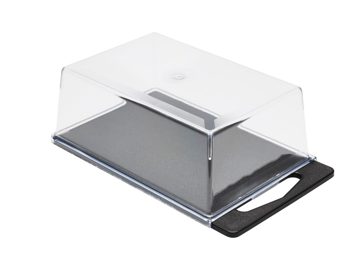 Elegante Käseglocke von DaloLindén, 25x15x8cm, ideal für Käseaufbewahrung und Präsentation, hochwertig und stilvoll.