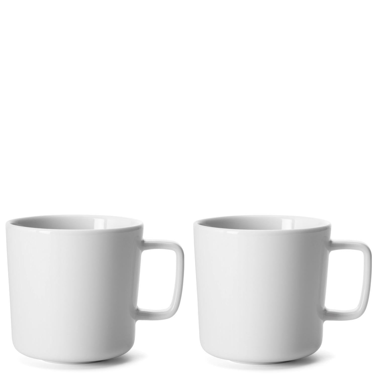 2er Set Collective Kaffeetasse 370ml weiss in Weiss präsentiert im Onlineshop von KAQTU Design AG. Espressotassen ist von LSA