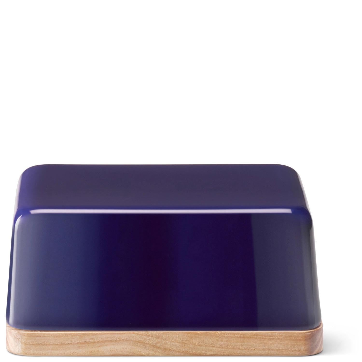 Collective Butterdose L14cm Esche cobalt in Blau präsentiert im Onlineshop von KAQTU Design AG. Aufbewahrungsdose ist von LSA