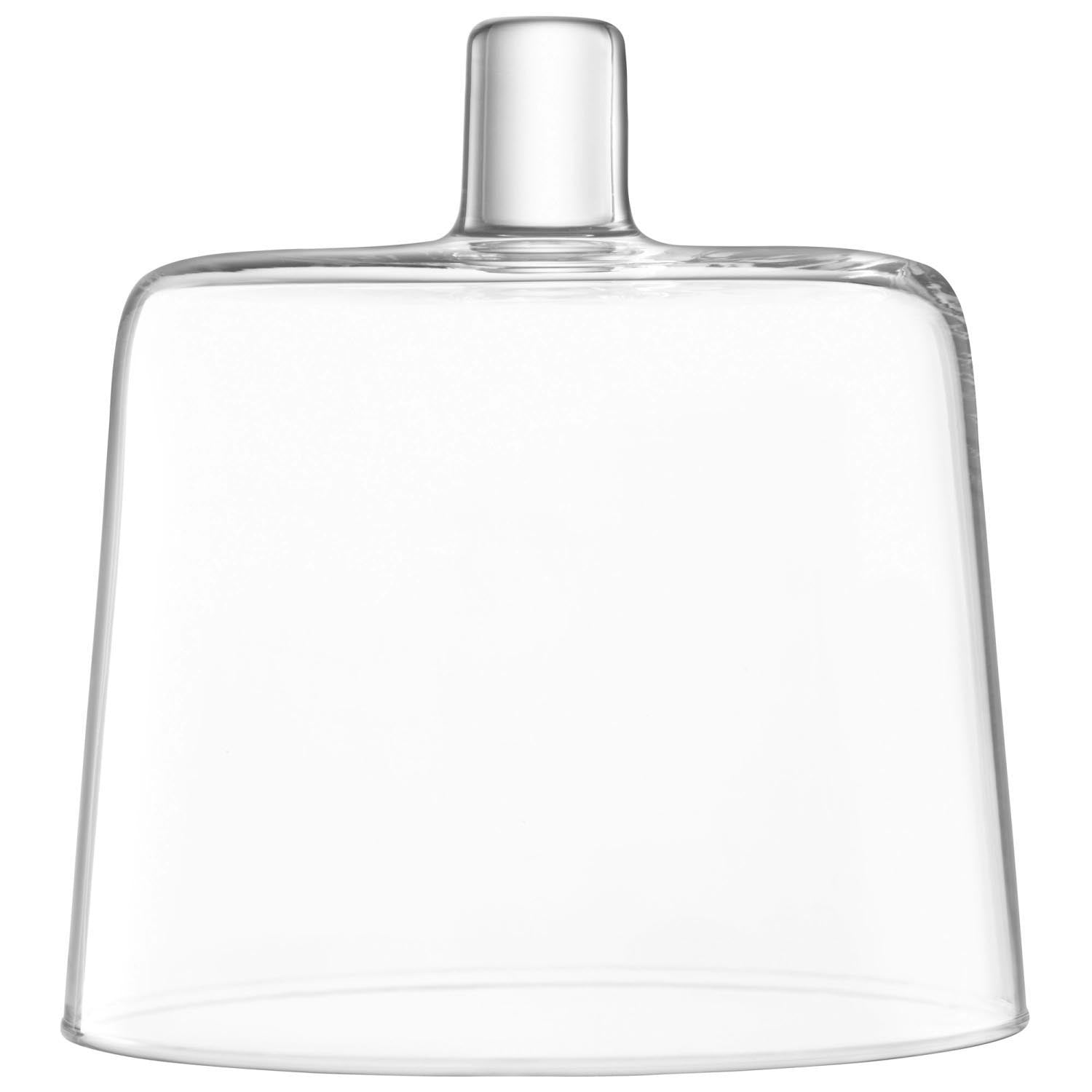 Collective Glocke D15cm H16cm Glas transparent in Transparent präsentiert im Onlineshop von KAQTU Design AG. Kuchenuntersatz ist von LSA