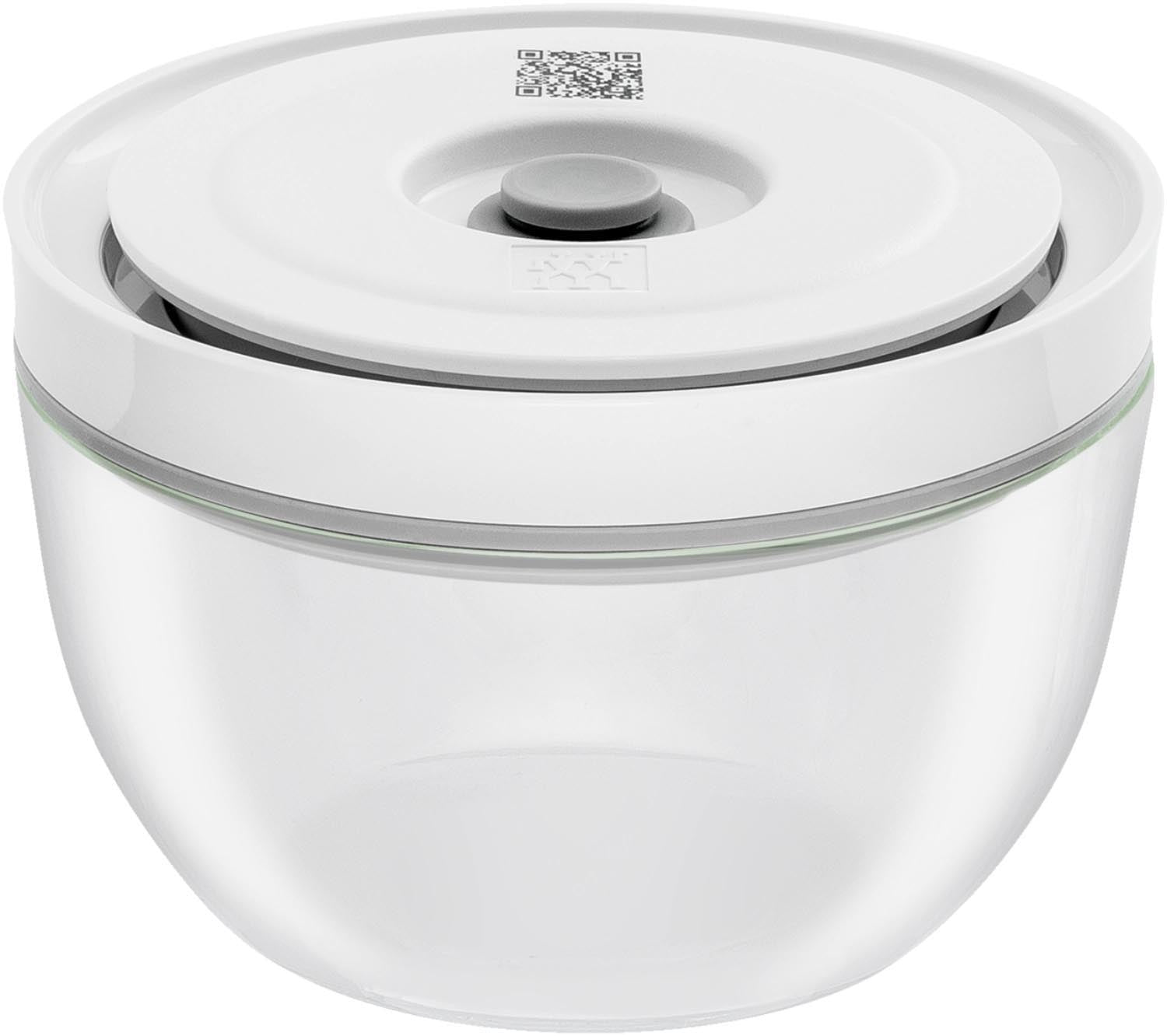 Fresh & Save Bowls Vakuumschüssel S, Glas in Transparent präsentiert im Onlineshop von KAQTU Design AG. Aufbewahrungsbeutel ist von Zwilling