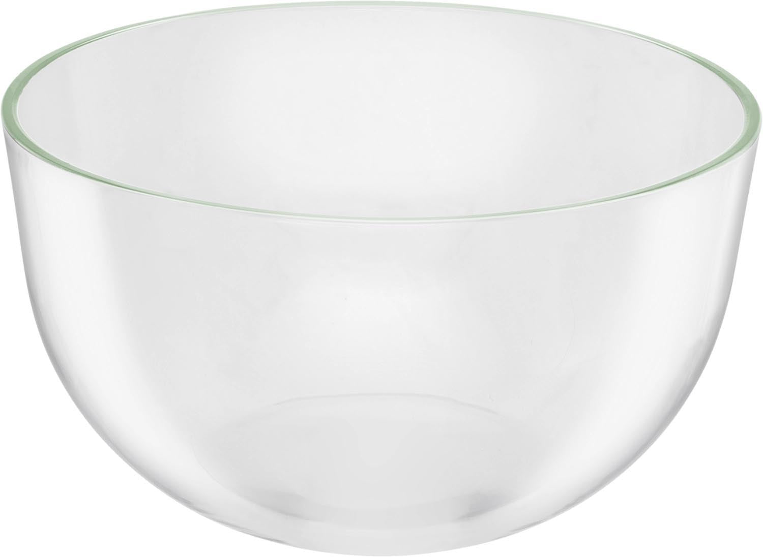 Die Zwilling Fresh & Save Vakuumschüssel L aus Glas bewahrt Frische und eignet sich perfekt für Lagerung und Zubereitung von Speisen.