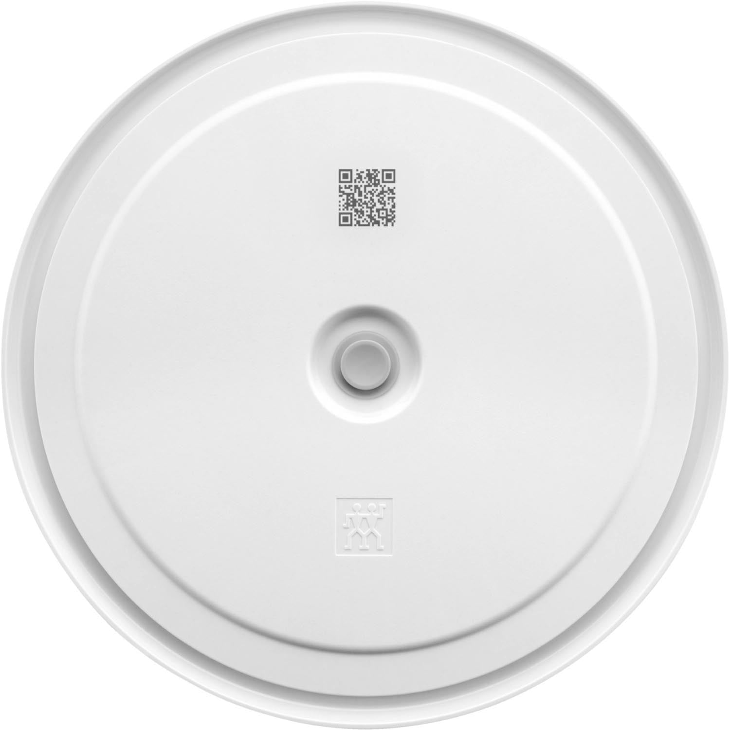 Hochwertige Edelstahl-Vakuumschüssel von Zwilling, perfekt für Frische und Aufbewahrung. Stilvolles Design, robust und alltagstauglich.