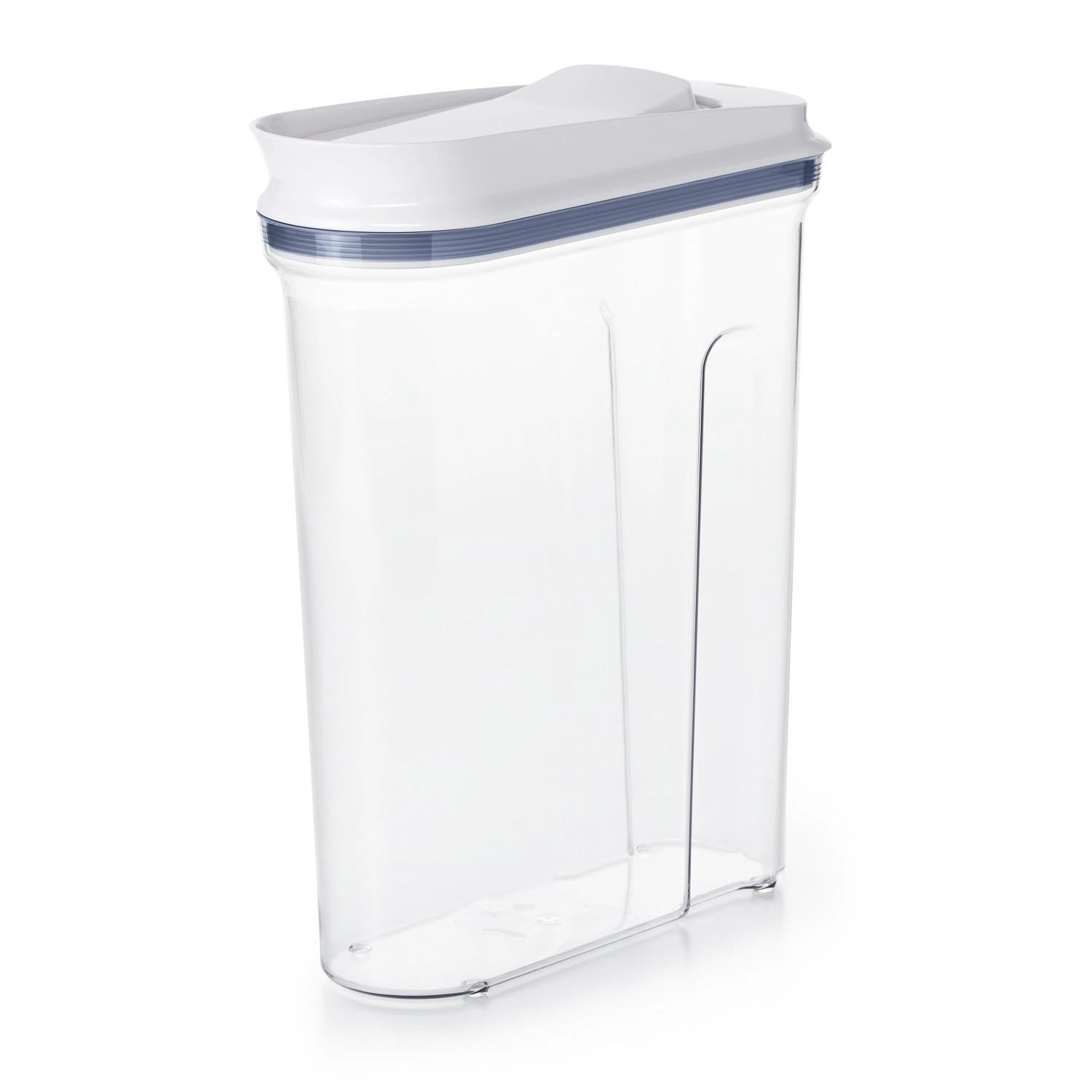 Good Grips Pop Müsli Box gross 4.2L in Transparent präsentiert im Onlineshop von KAQTU Design AG. Aufbewahrungsbehälter ist von OXO