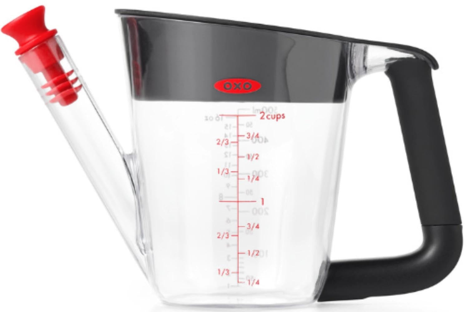 Good Grips Fetttrenner 500ml in Transparent präsentiert im Onlineshop von KAQTU Design AG. Haushaltshilfen ist von OXO