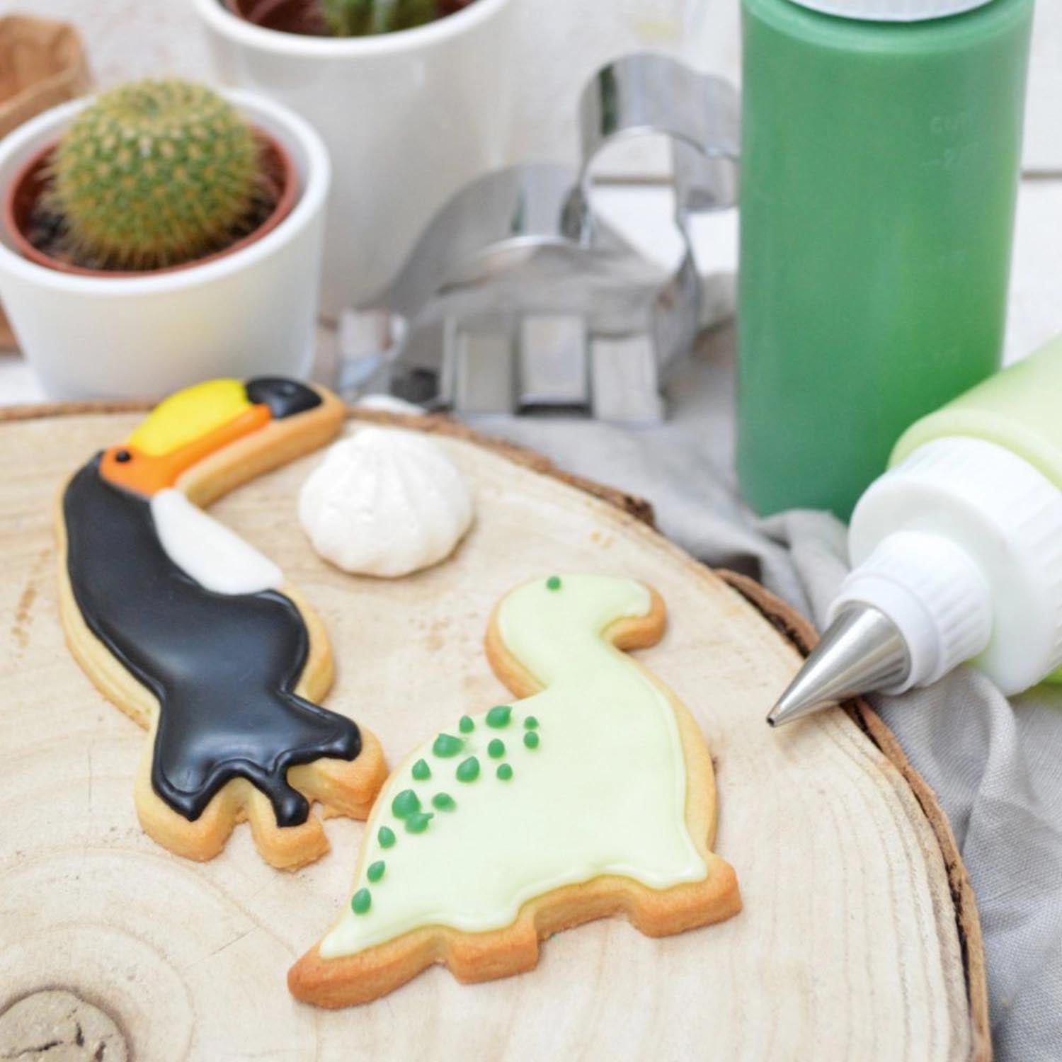 Lebensmittelfarbe in Gel-Form, weiss, 20g, ideal für Backen und Dekorieren, von Scrap Cooking, einfach zu verwenden.