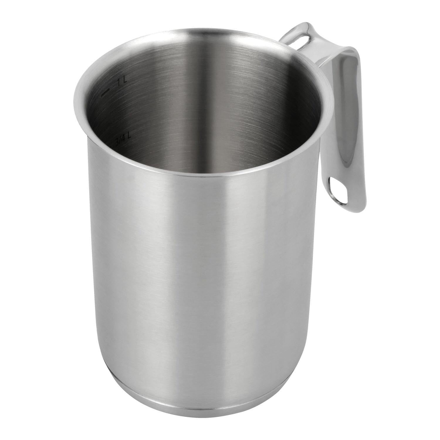 Specialties 3 Saucenpfanne hoch 10cm 1.1l in Silber präsentiert im Onlineshop von KAQTU Design AG. Pfanne/Topf ist von Demeyere