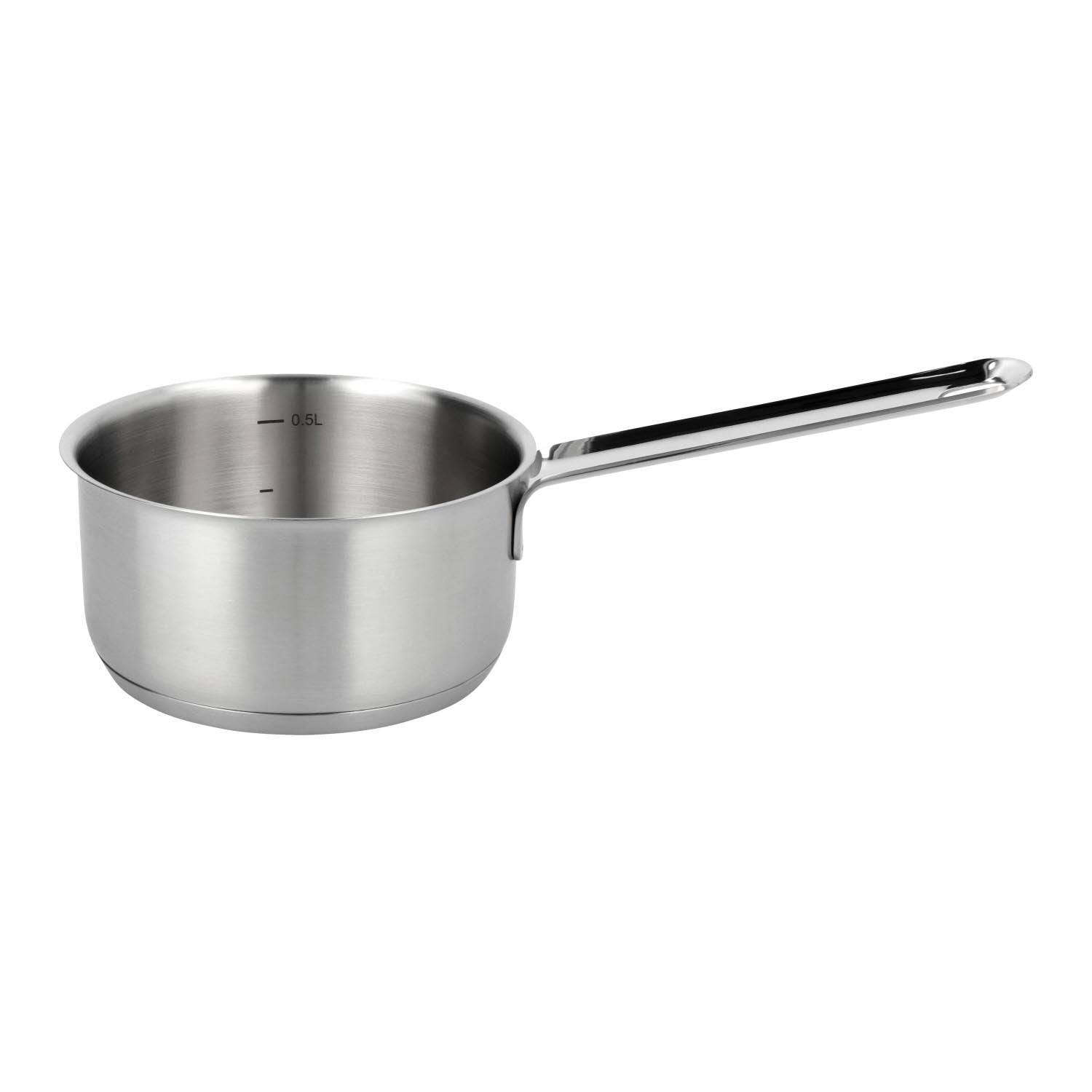 Die 12 cm Demeyere Specialties 3 Saucenpfanne bietet exzellente Qualität, ideal für Saucen und präzises Kochen auf allen Herdarten.