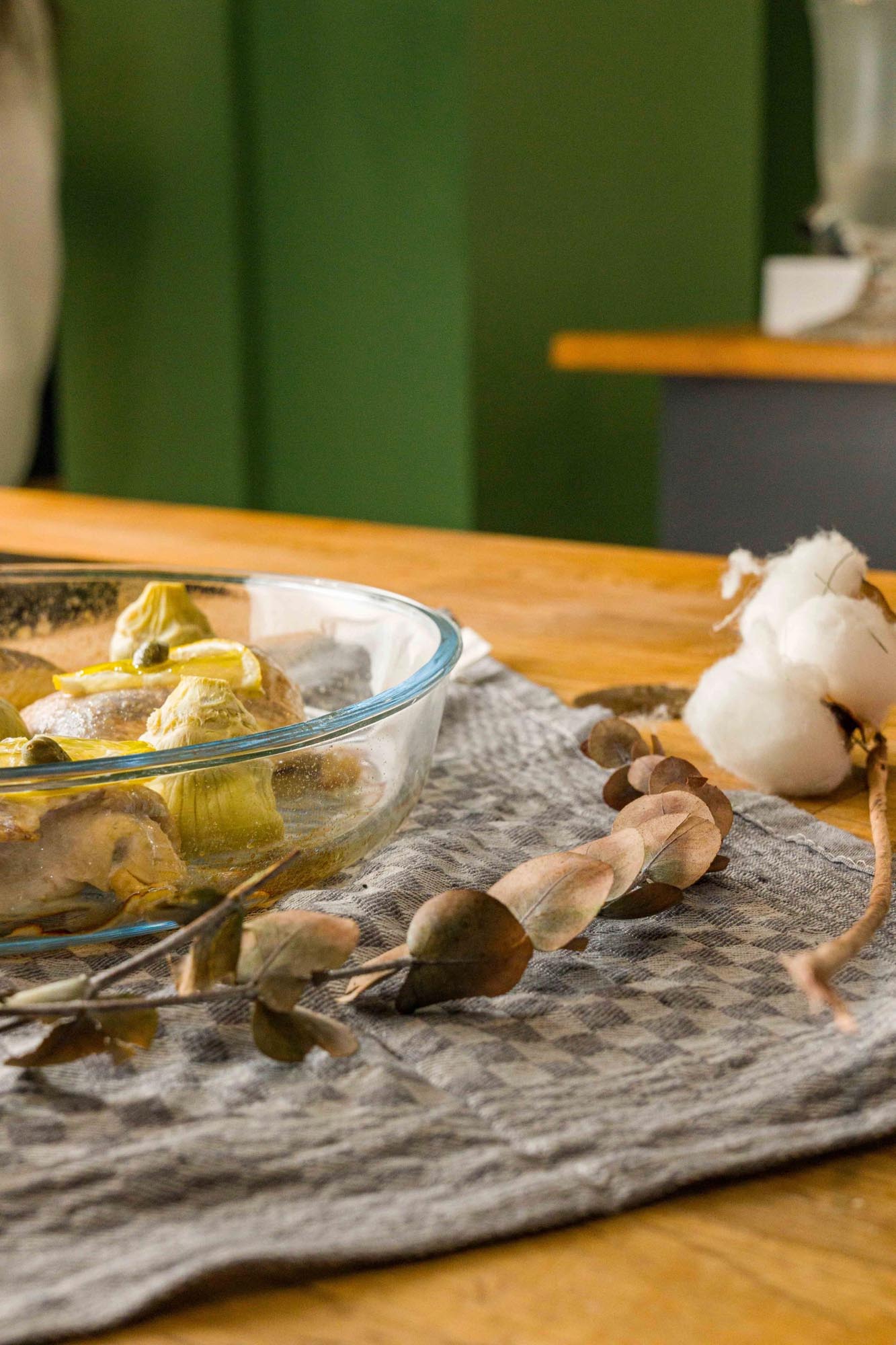 Runde Borart Auflaufform, 26 cm, perfekt für Backen und Servieren, robust, stilvoll und vielseitig einsetzbar.