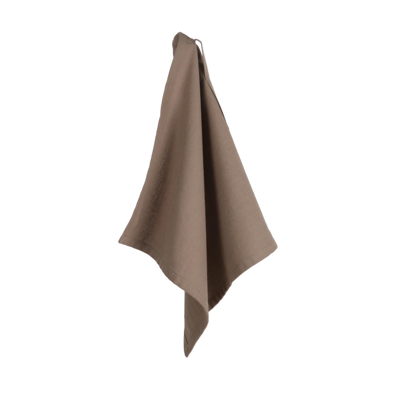 Dinner 4er Set Stoffserviette 35x40cm clay Biobaumwolle in 0 präsentiert im Onlineshop von KAQTU Design AG. Servietten ist von The Organic Company