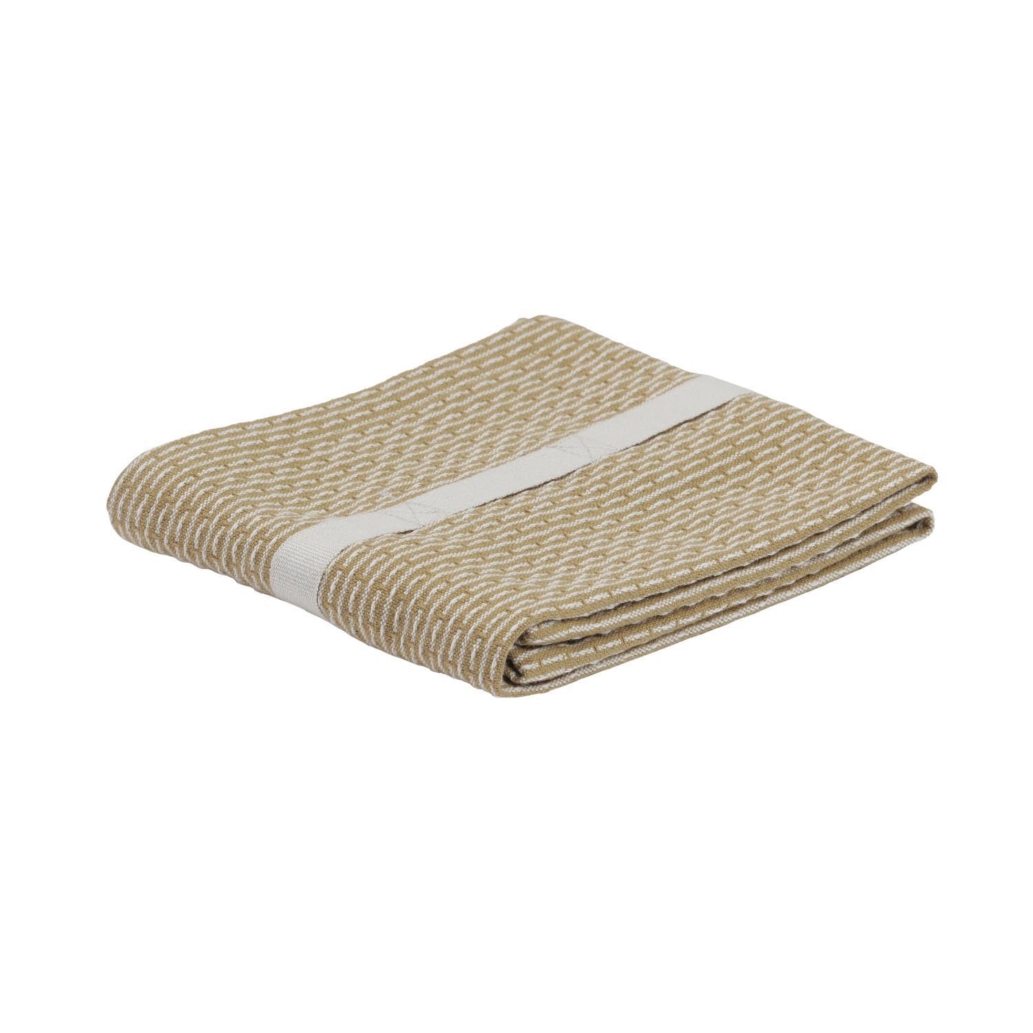Geschirrtuch klein 35x60cm khaki stone Biobaumwolle in 0 präsentiert im Onlineshop von KAQTU Design AG. Küchentuch ist von The Organic Company
