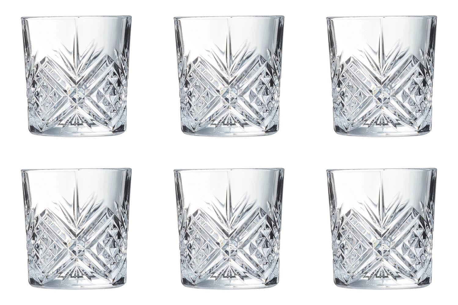 6er Set Broadway O/F Becher 0.3lt in Transparent präsentiert im Onlineshop von KAQTU Design AG. Glas ist von Arc