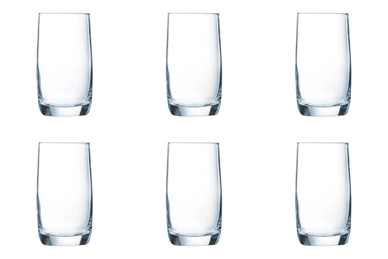 6er Set CS Vigne HB Tumbler 0.22lt in Transparent präsentiert im Onlineshop von KAQTU Design AG. Glas ist von Arc