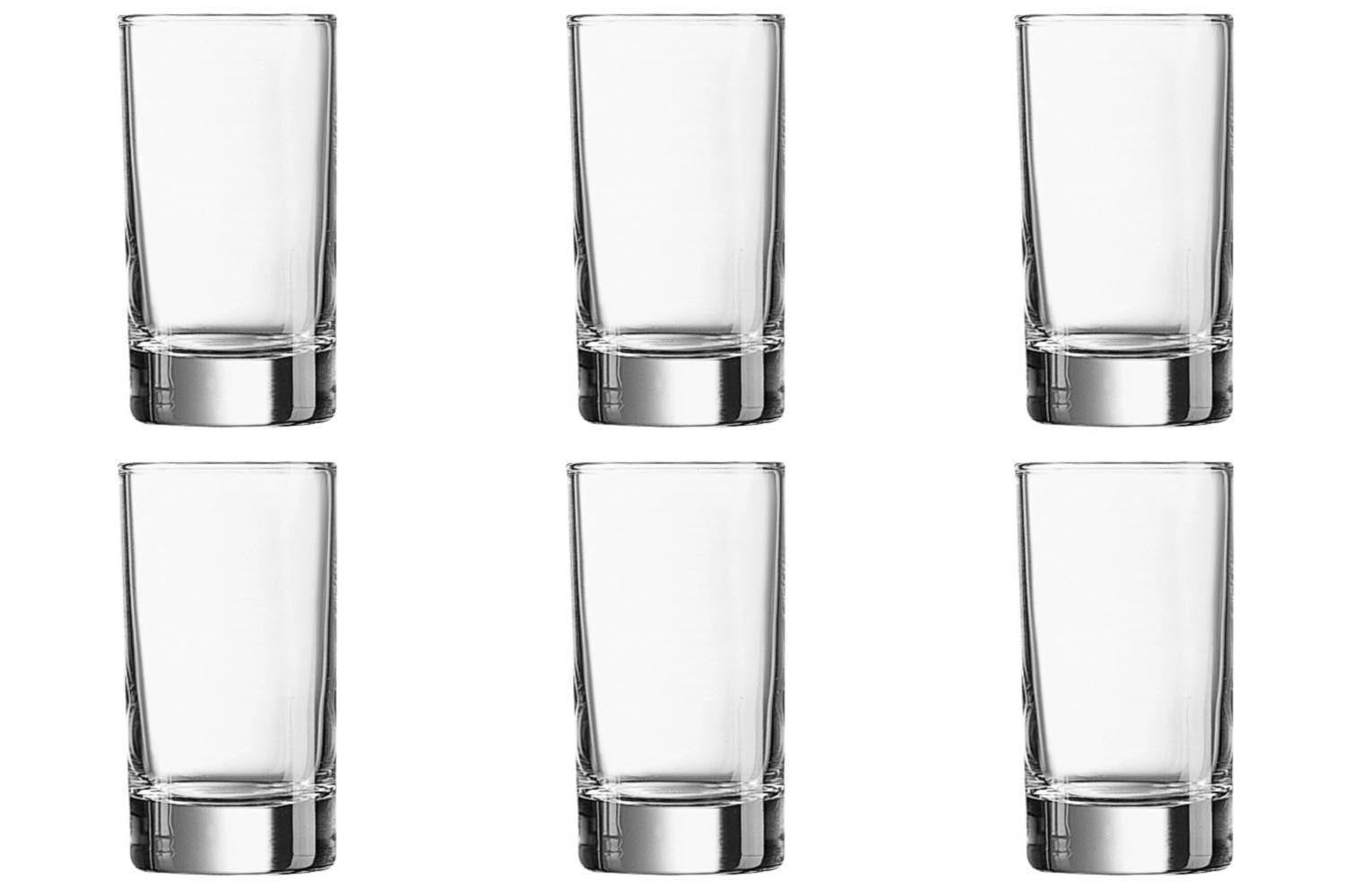 6er Set Islande H/B Becher 0.16lt D5.5cm H10.1cm in Transparent präsentiert im Onlineshop von KAQTU Design AG. Glas ist von Arc
