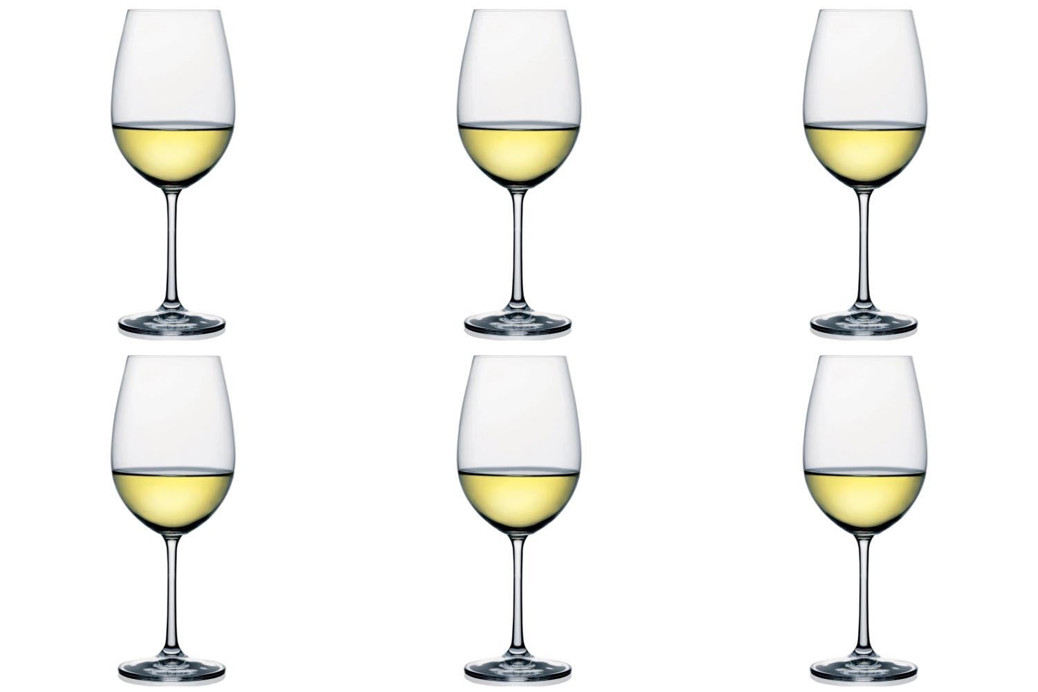 6er Set Winebar Weisswein-Kelch 48 cl 21.4cm in Transparent präsentiert im Onlineshop von KAQTU Design AG. Glas ist von Rastal