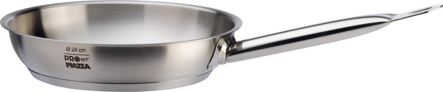 ProChef Bratpfanne 24cm in Silber präsentiert im Onlineshop von KAQTU Design AG. Bratpfanne ist von Piazza