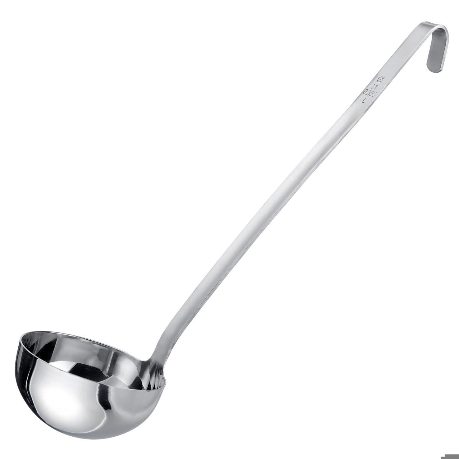 Pro Schöpfkelle D11 cm, 350ml in Silber präsentiert im Onlineshop von KAQTU Design AG. Kochbesteck ist von Westmark