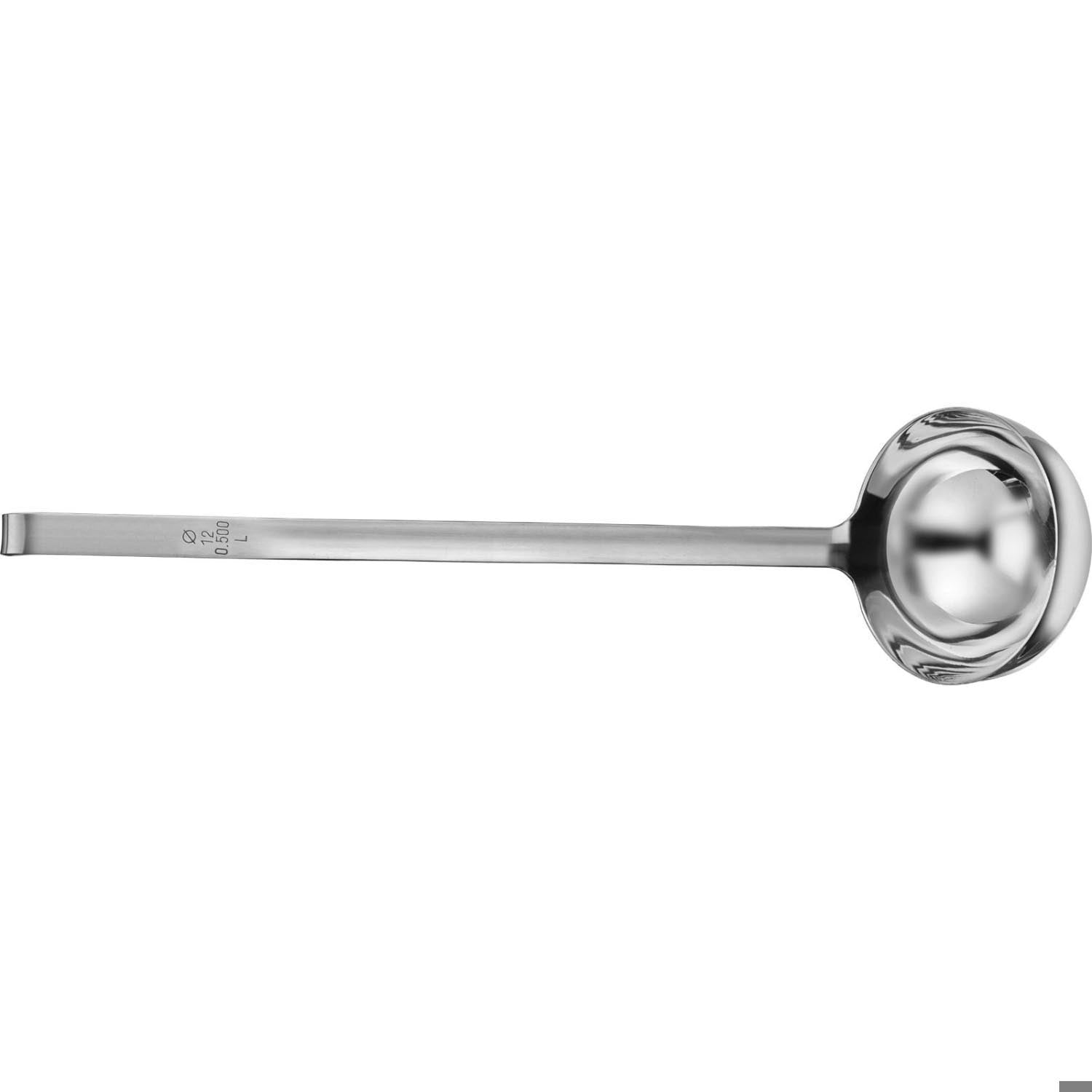 Hochwertige Schöpfkelle von Westmark, 12 cm Durchmesser, 500 ml Volumen, ideal für Suppen und Saucen.
