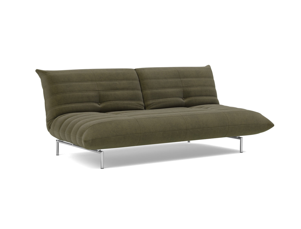 Mikunjo Schlafsofa in 316 Cordufine Pine Green präsentiert im Onlineshop von KAQTU Design AG. Bettsofa ist von Innovation Living