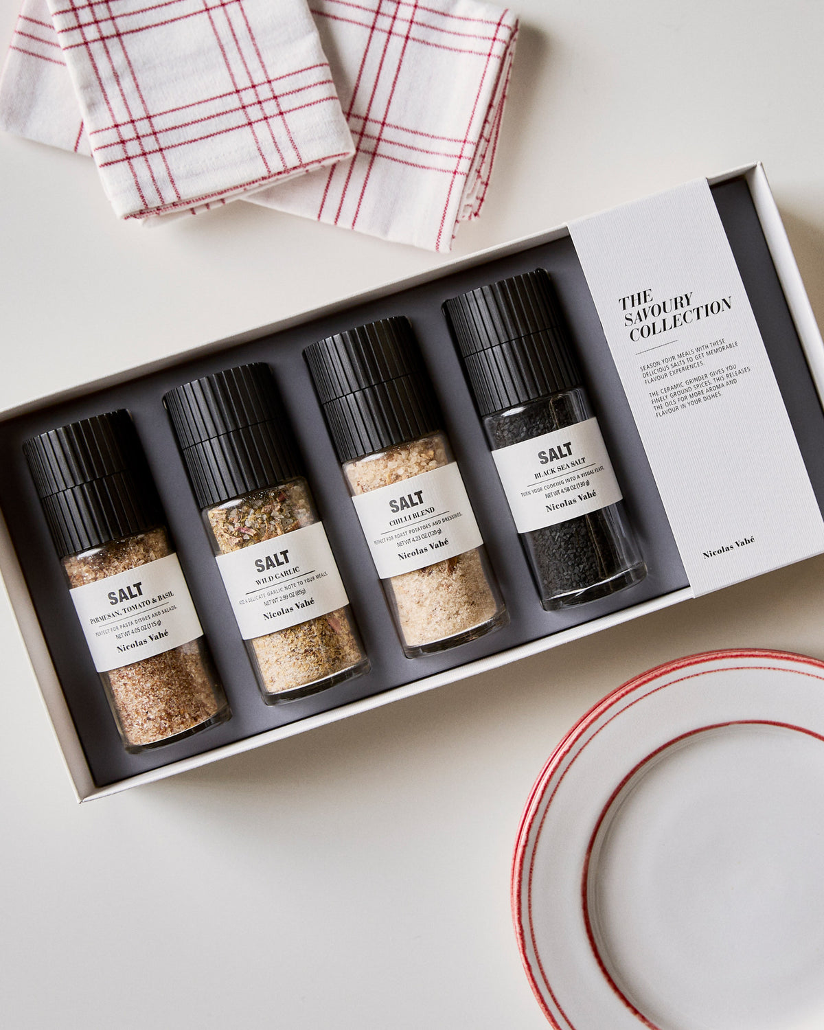 Geschenkbox, Nicolas Vahé Savoury in präsentiert im Onlineshop von KAQTU Design AG. Geschenkset ist von Nicolas Vahé