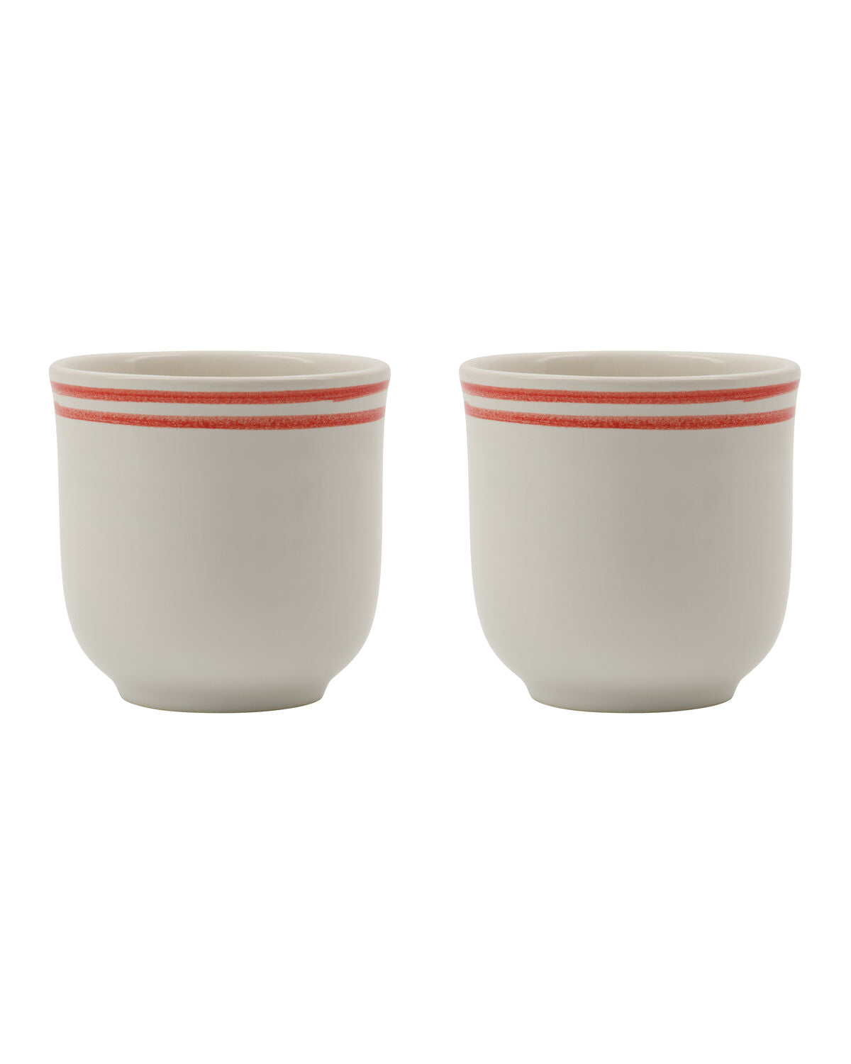 Tasse, NVBistro, Rot, Weiß in Red präsentiert im Onlineshop von KAQTU Design AG. Tasse ist von Nicolas Vahé
