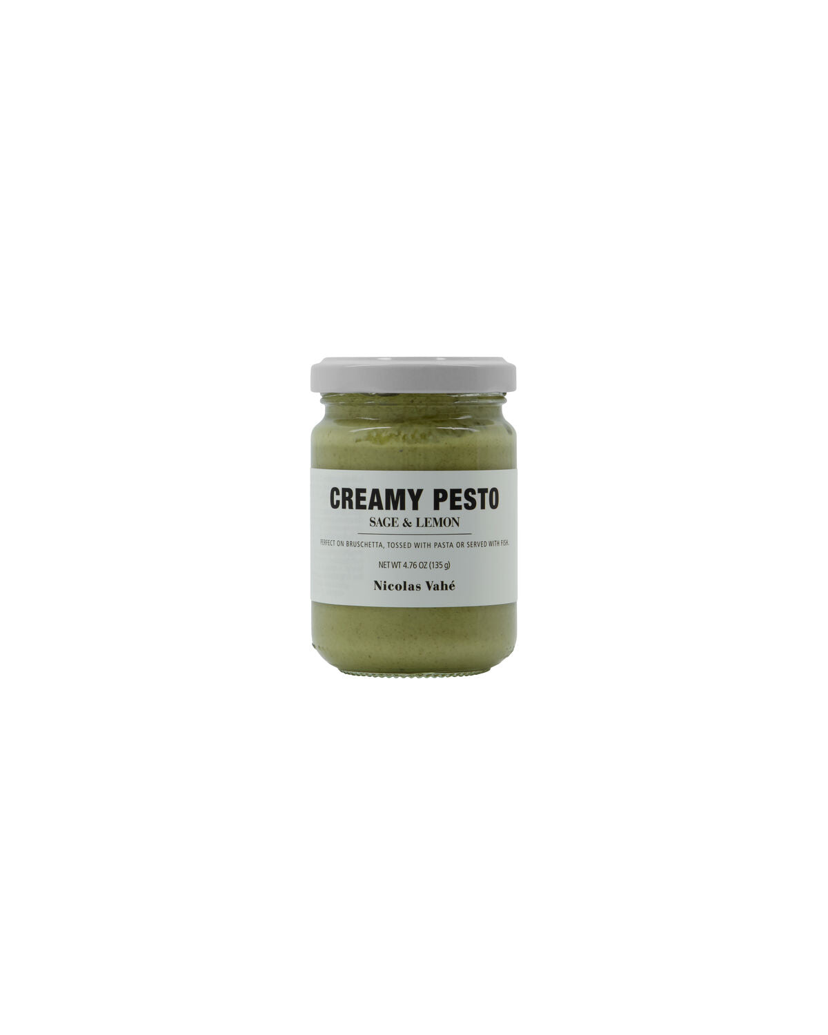 Creamy pesto, Sage & lemon, 135 g in präsentiert im Onlineshop von KAQTU Design AG. Lebensmittel ist von Nicolas Vahé