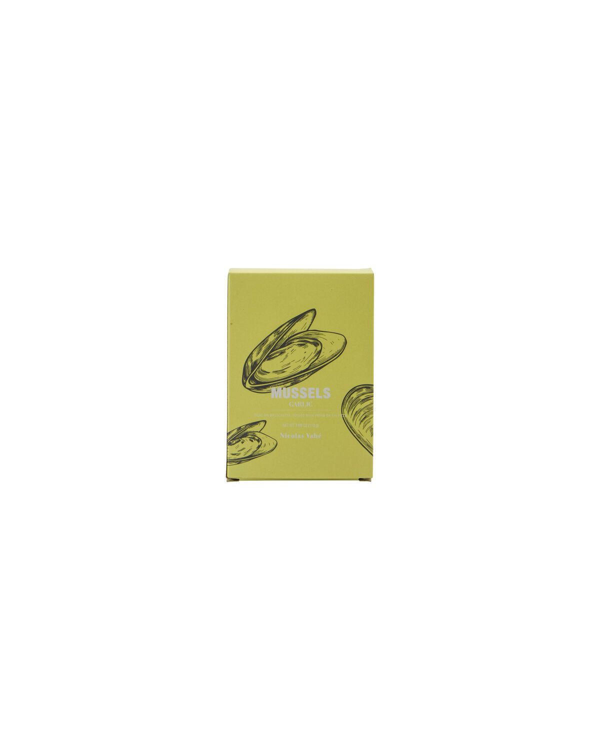 Mussels, Rapeseed oil & garlic, 110 g in präsentiert im Onlineshop von KAQTU Design AG. Lebensmittel ist von Nicolas Vahé