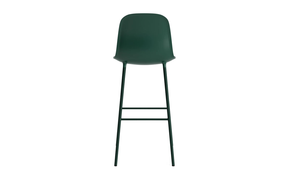 Form Barstuhl in Green präsentiert im Onlineshop von KAQTU Design AG. Barstuhl ist von Normann Copenhagen