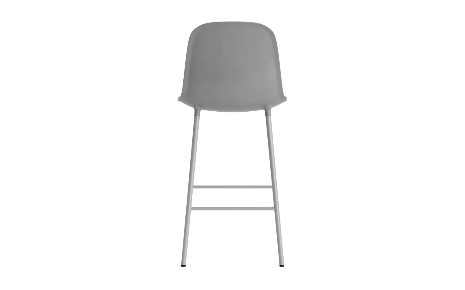 Entdecken Sie den Form Barstuhl 65 cm in Weiß von Normann Copenhagen – ein stilvolles, modernes Möbelstück für jeden Raum.