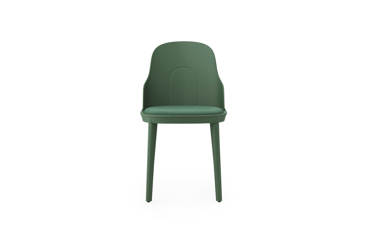Allez Stuhl gepolstert Main Line Flax, park grün/polypropylen in präsentiert im Onlineshop von KAQTU Design AG. Stuhl ist von Normann Copenhagen