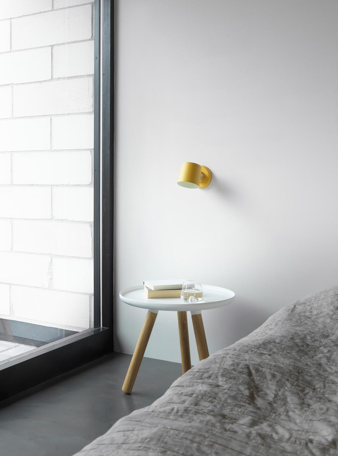 Rise Wandleuchte, Hardwired, EU gelb in Gelb präsentiert im Onlineshop von KAQTU Design AG. Wandleuchte ist von Normann Copenhagen