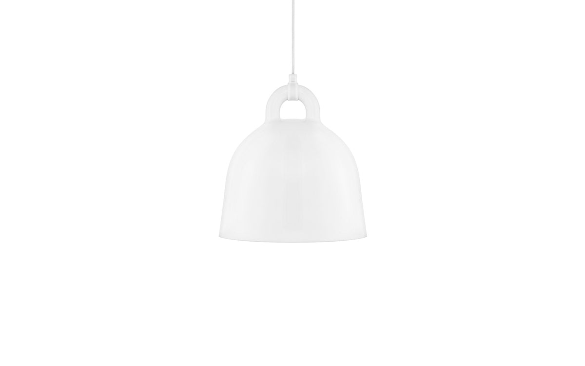 Bell Lampe klein EU in Weiss präsentiert im Onlineshop von KAQTU Design AG. Pendelleuchte ist von Normann Copenhagen