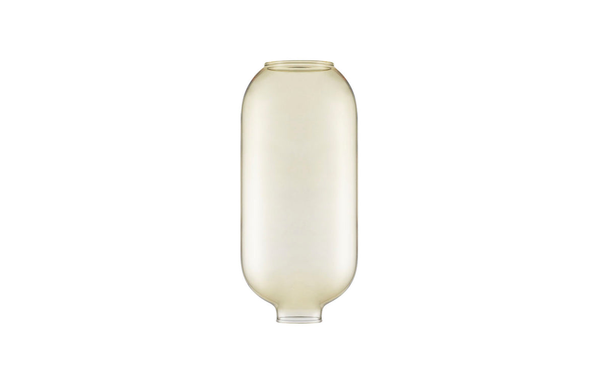 Amp Lampe Ersatzglas, Gross gold/grün in präsentiert im Onlineshop von KAQTU Design AG. Ersatzglas ist von Normann Copenhagen