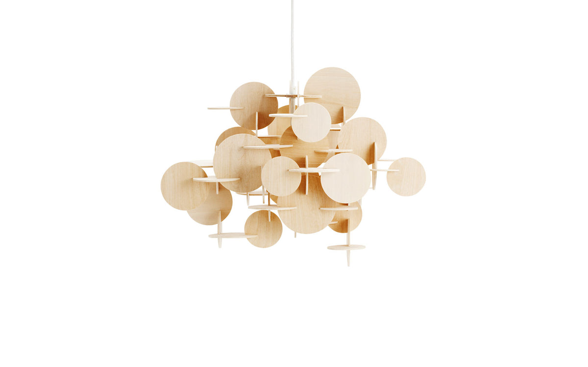 Bau Hängeleuchte klein EU Natur in präsentiert im Onlineshop von KAQTU Design AG. Pendelleuchte ist von Normann Copenhagen