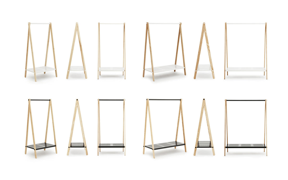 Toj Kleiderständer gross in Grau präsentiert im Onlineshop von KAQTU Design AG. Kleiderständer ist von Normann Copenhagen