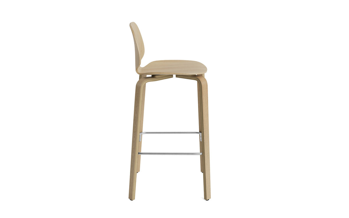 My Chair Barhocker 75 cm in Beige präsentiert im Onlineshop von KAQTU Design AG. Barstuhl ist von Normann Copenhagen