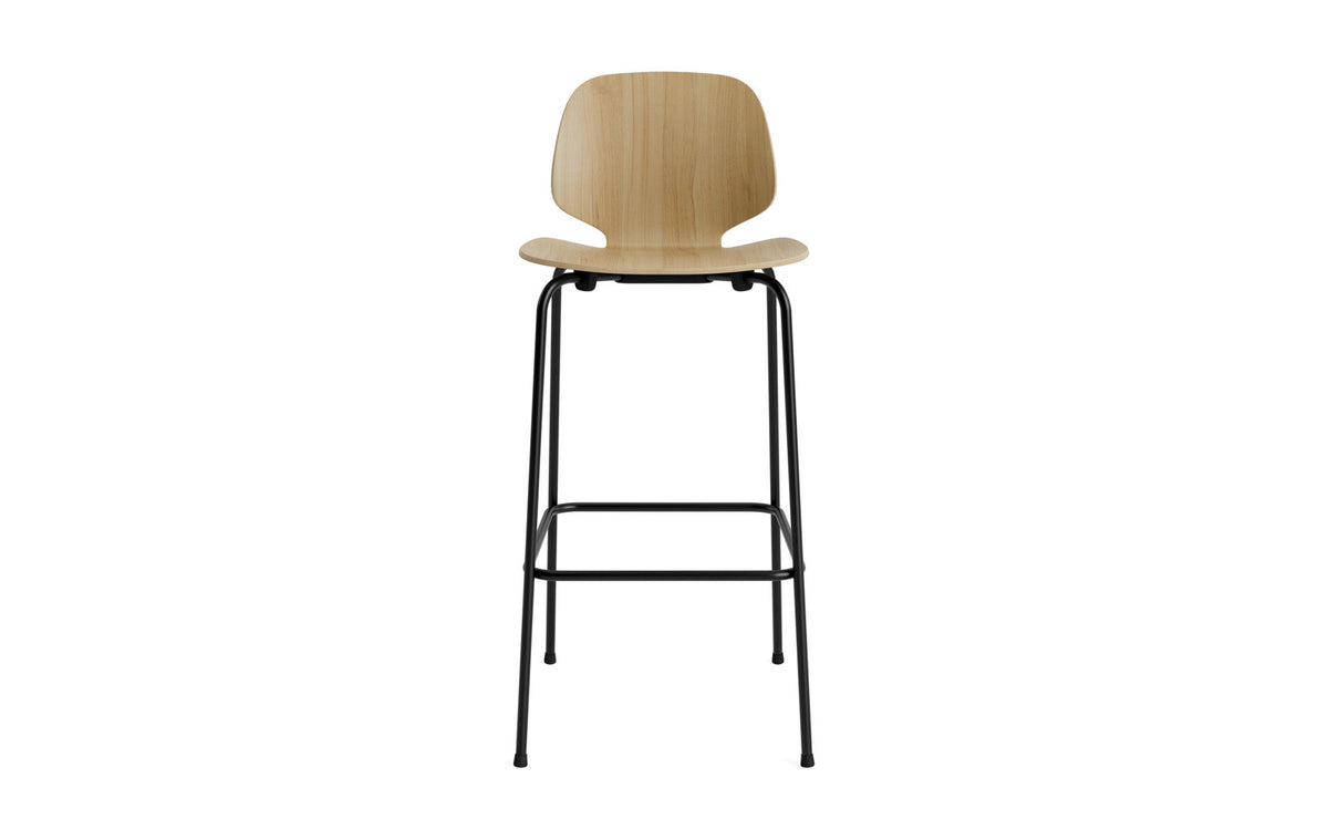My Chair Barhocker 75 cm in Beige präsentiert im Onlineshop von KAQTU Design AG. Barstuhl ist von Normann Copenhagen