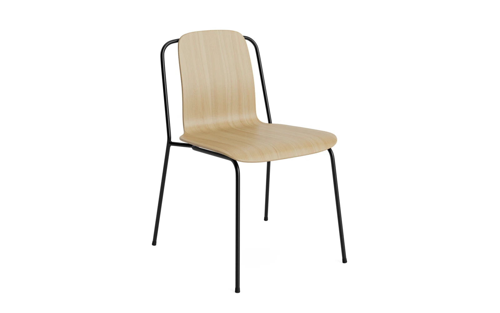 Moderner Studio Stuhl von Normann Copenhagen aus Holz und Metall.