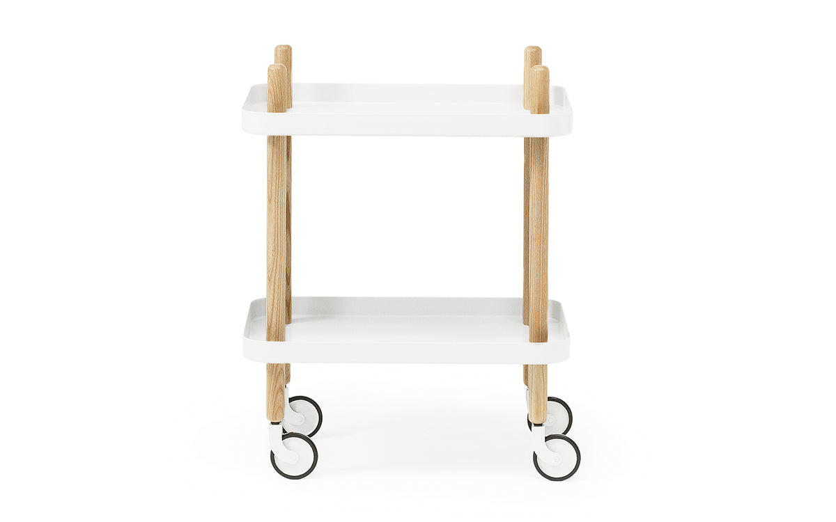 Block Tisch in präsentiert im Onlineshop von KAQTU Design AG. Servierwagen ist von Normann Copenhagen