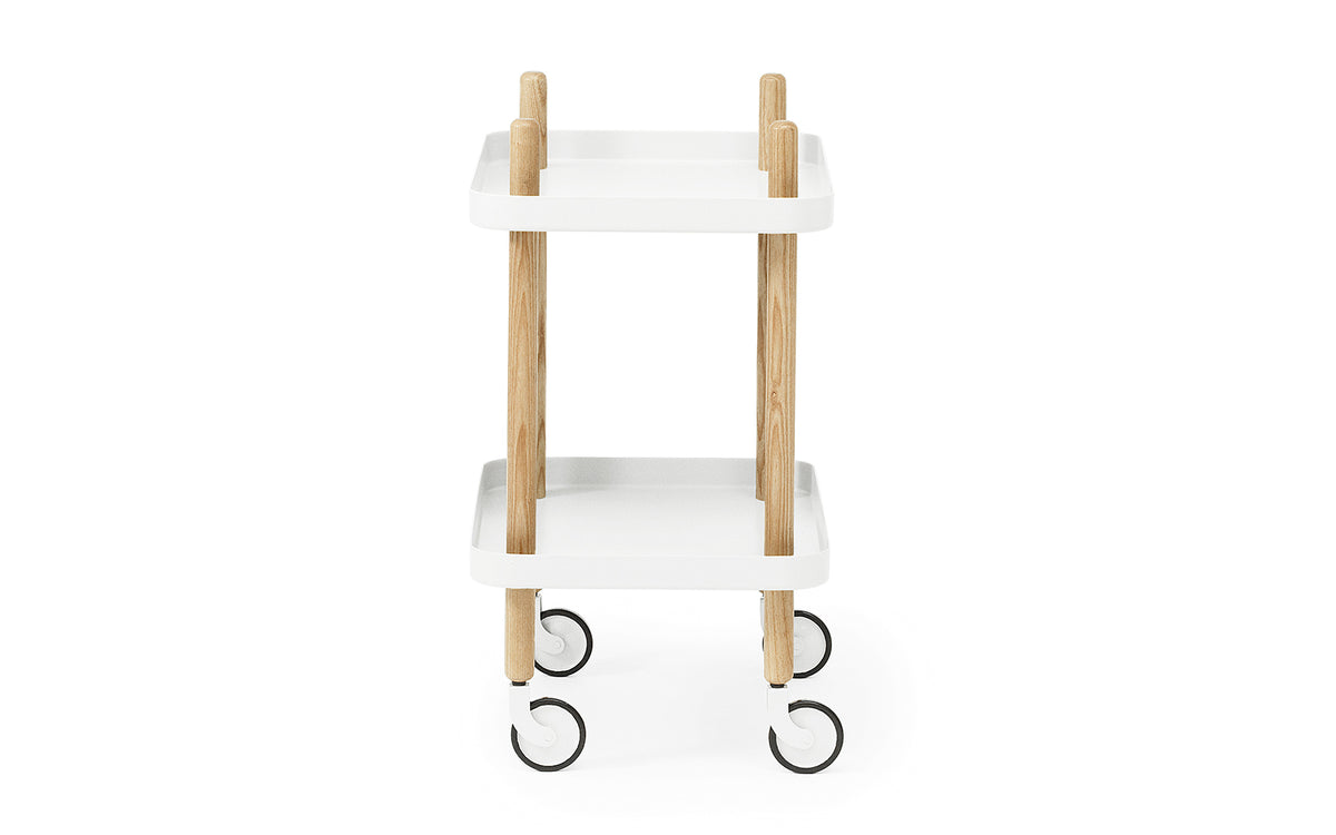 Block Tisch in präsentiert im Onlineshop von KAQTU Design AG. Servierwagen ist von Normann Copenhagen