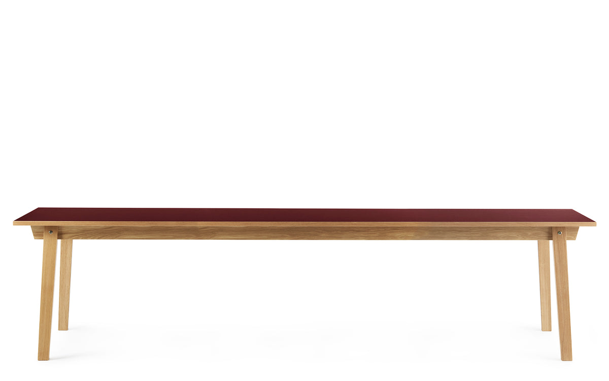 Slice Tisch Linoleum in präsentiert im Onlineshop von KAQTU Design AG. Esstisch ist von Normann Copenhagen