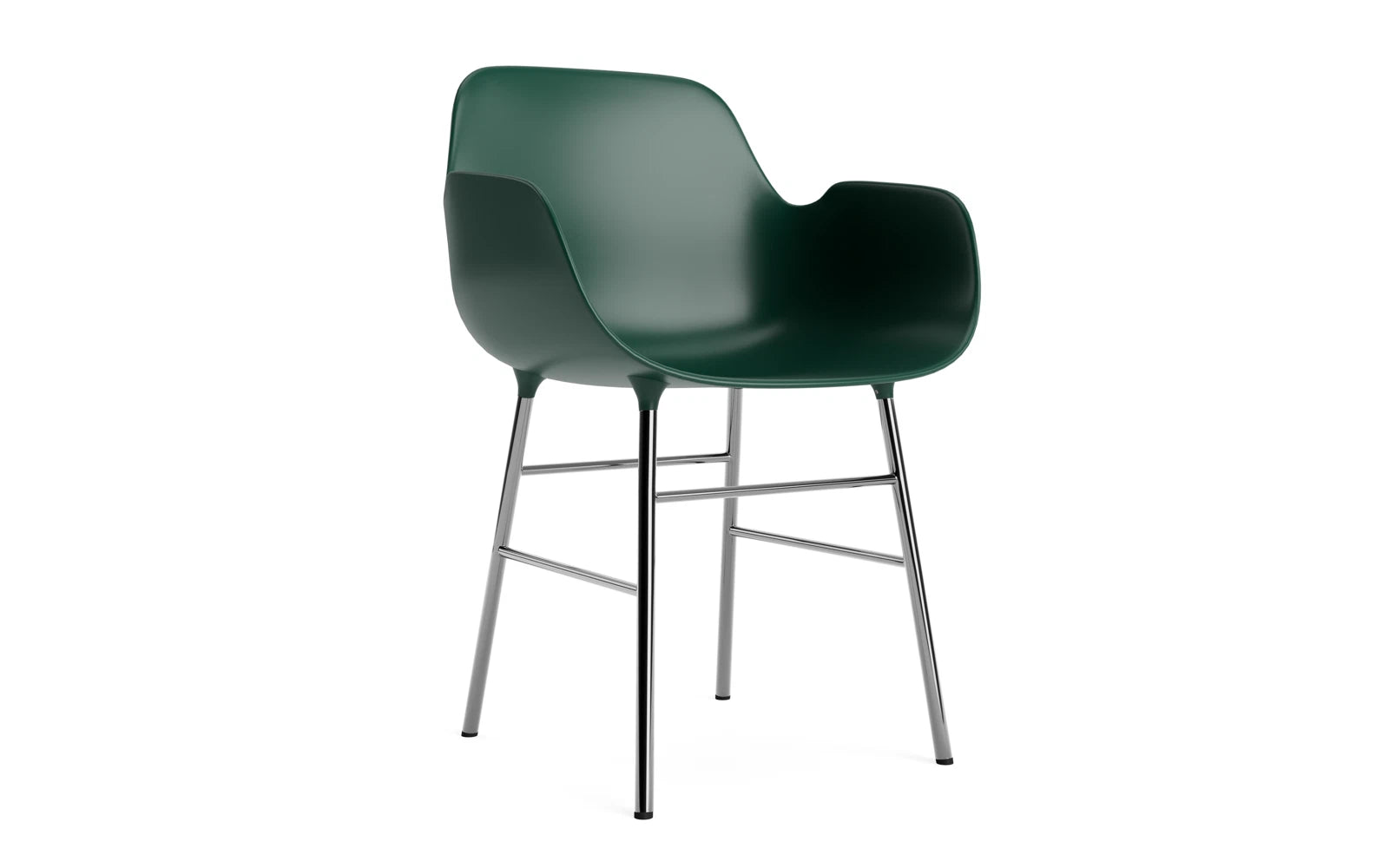 Form Armlehnstuhl: Skandinavische Ästhetik trifft modernen Komfort.