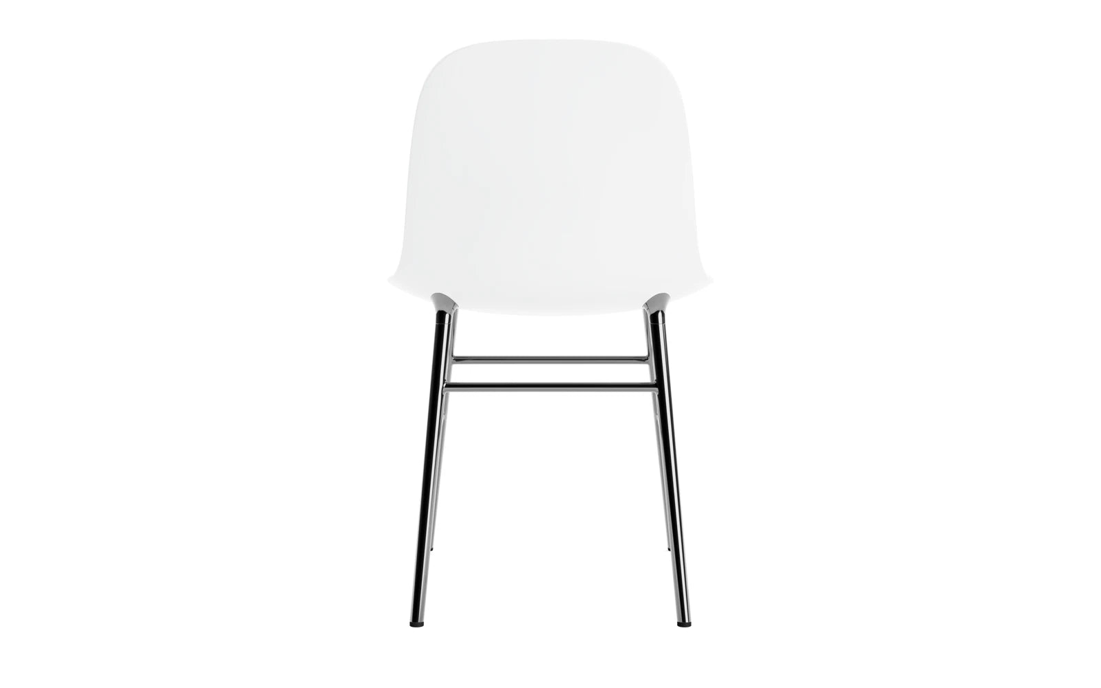 Form Stuhl in Weiss präsentiert im Onlineshop von KAQTU Design AG. Stuhl ist von Normann Copenhagen