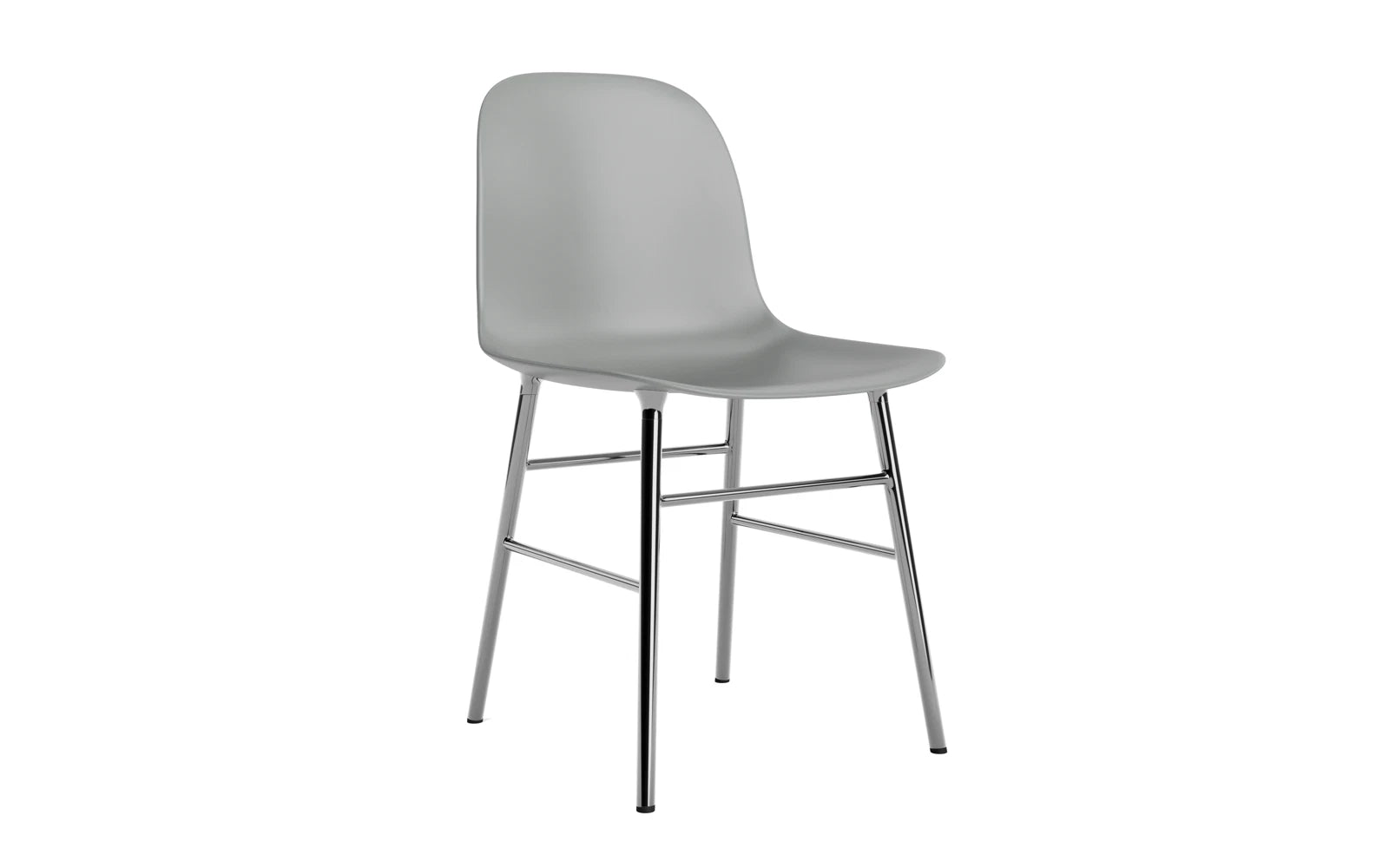 Form Stuhl in Grau präsentiert im Onlineshop von KAQTU Design AG. Stuhl ist von Normann Copenhagen