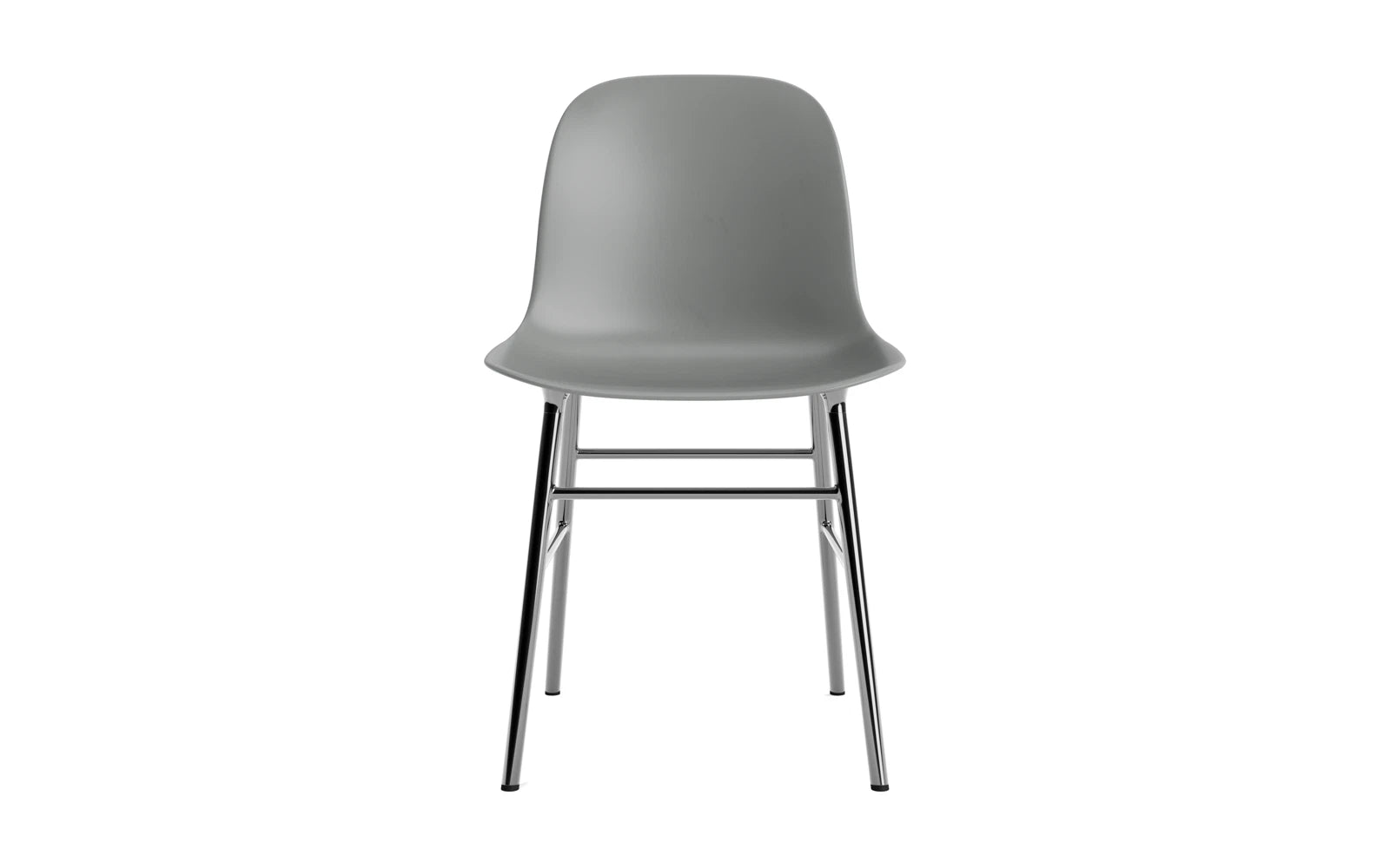Form Stuhl in Grau präsentiert im Onlineshop von KAQTU Design AG. Stuhl ist von Normann Copenhagen