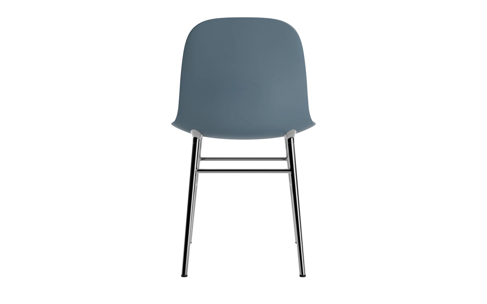 Form Stuhl in Blau präsentiert im Onlineshop von KAQTU Design AG. Stuhl ist von Normann Copenhagen