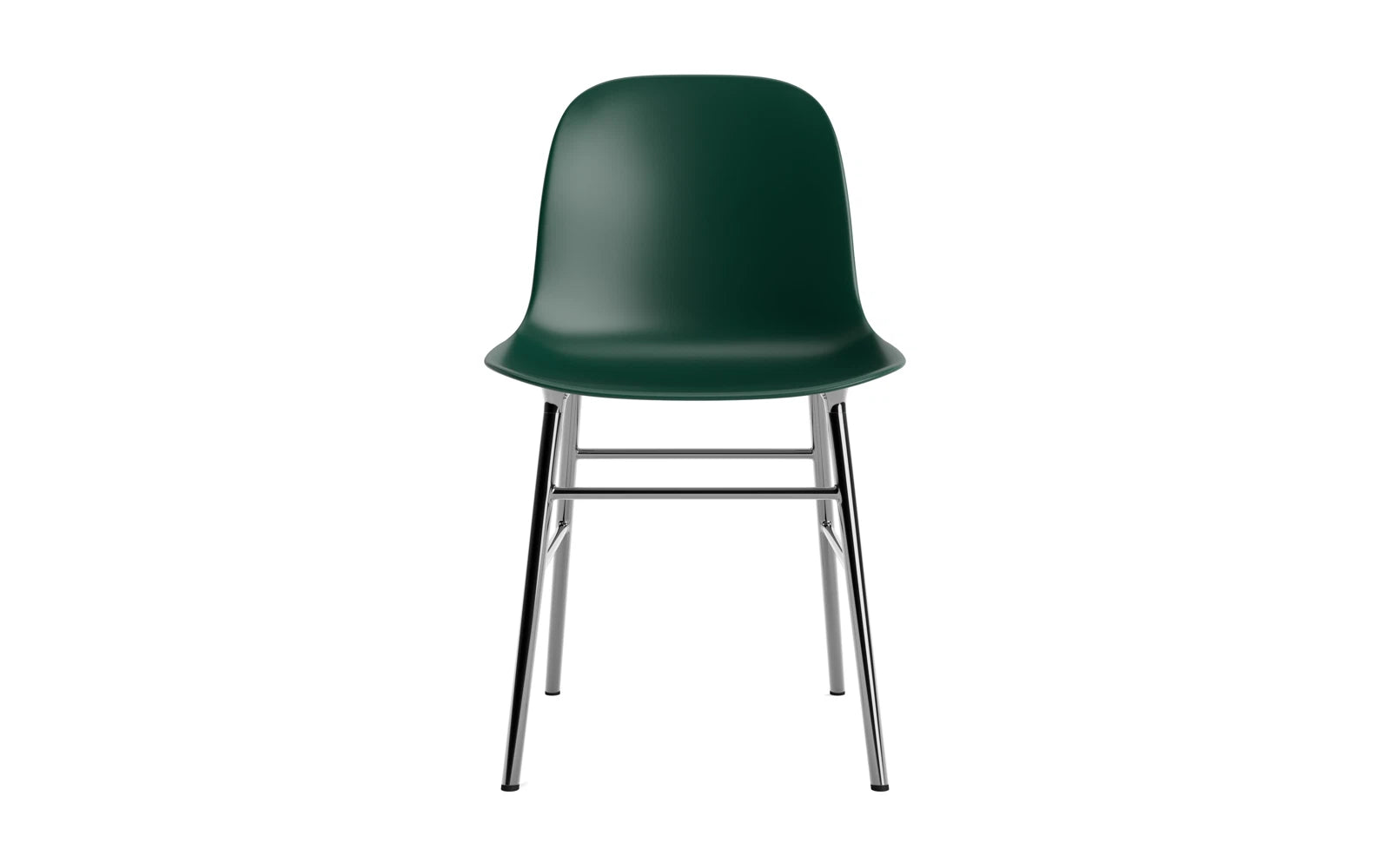 Form Stuhl in Grün präsentiert im Onlineshop von KAQTU Design AG. Stuhl ist von Normann Copenhagen